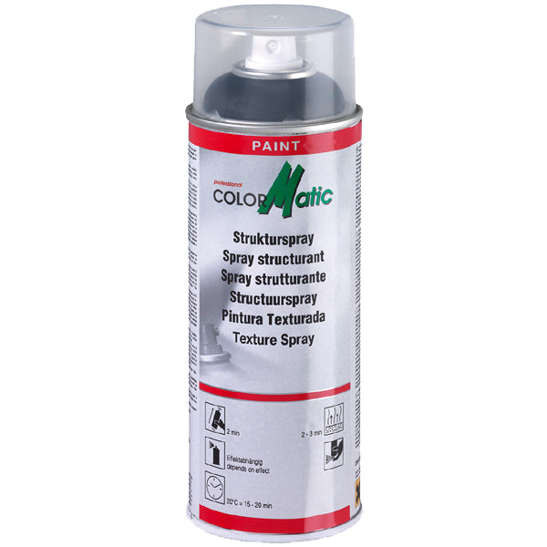 ColorMatic, strukturspray svart 400ml.