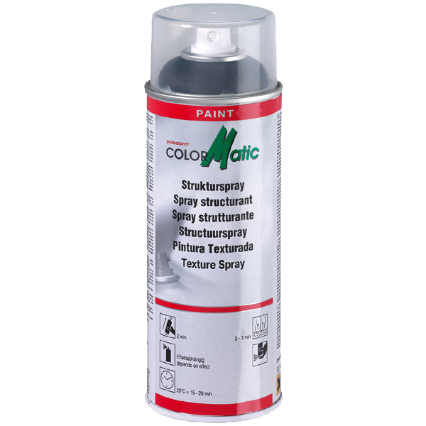 ColorMatic, strukturspray svart 400ml.
