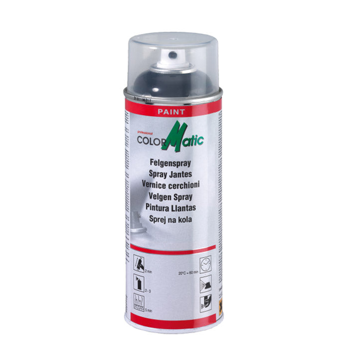 ColorMatic, felgspray svart 400ml.