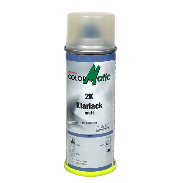 ColorMatic, 2K-klarlakk. Matt, 200 ml.