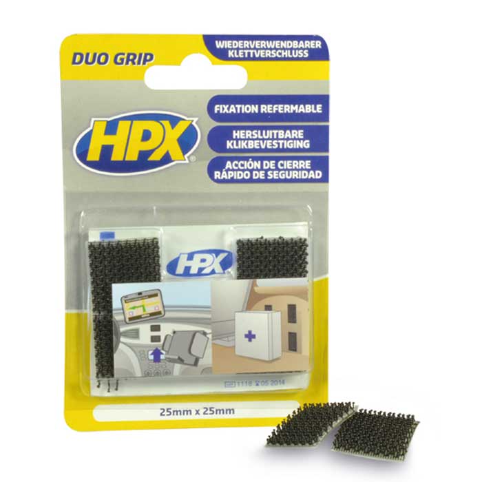 HPX, borrelåsputer 25mm x 25mm