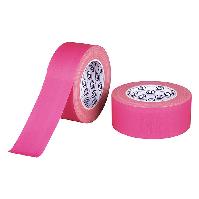 HPX, gaffatape fluo rosa, 50mm x 25m