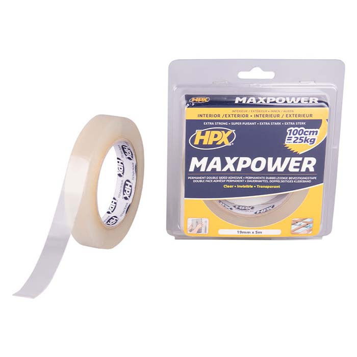 HPX, Max Power Klar 19 mm x 5 m