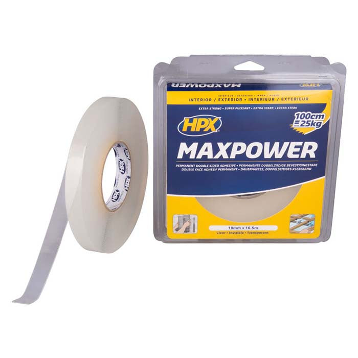 HPX, Max Power Klar 19 mm x 16,5 m