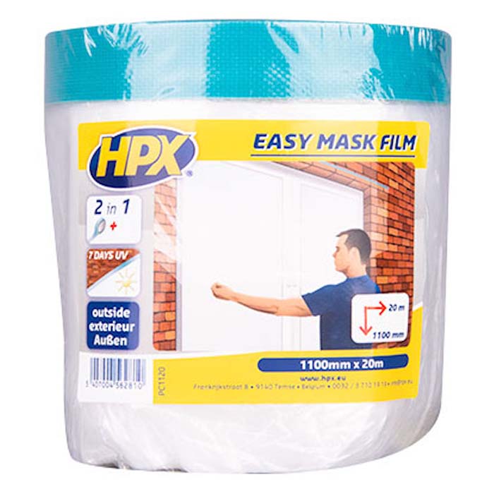 HPX, Beskyttelsesfilm for overflater 1100mm x 20m
