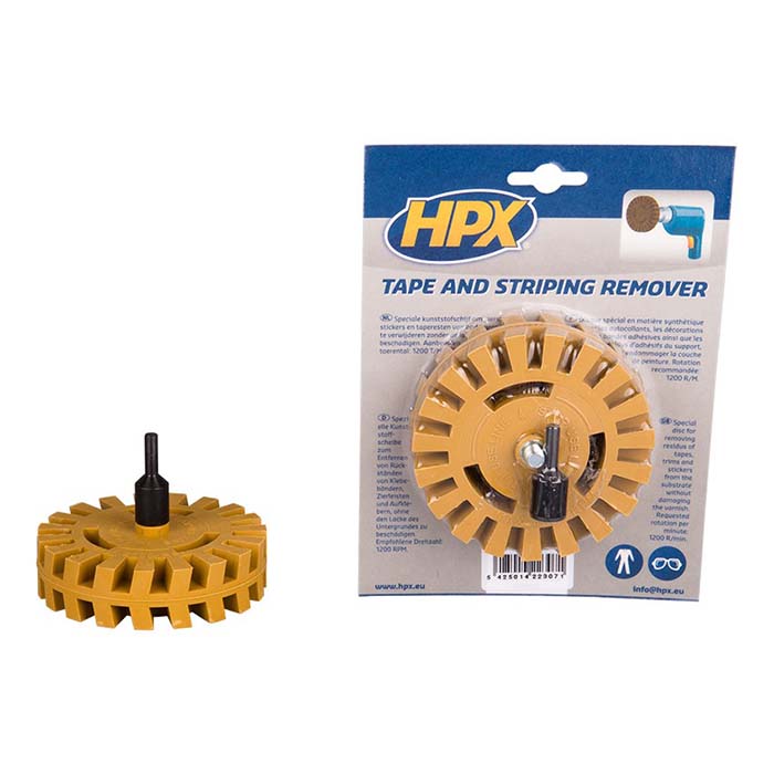 HPX, strippfjerner hjul, Large, inkl. adapter — sett