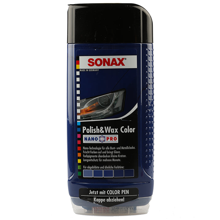 Sonax, polish og voks Color Blå 500 ml