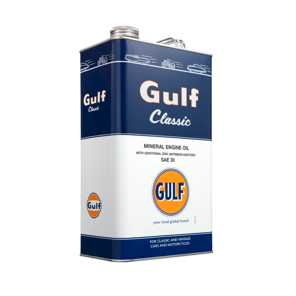 Gulf, motorolje Classic SAE 30, 5 liter