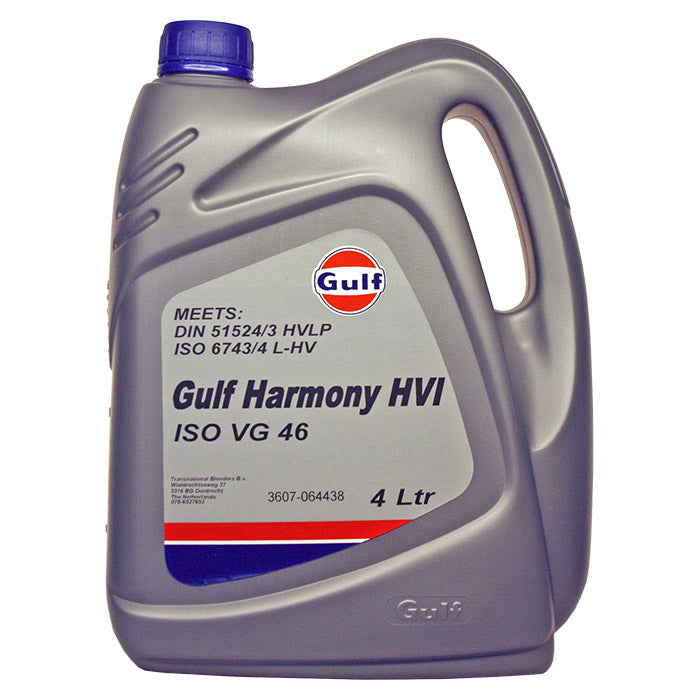 Gulf Harmony HVI 46 hydraulikkolje 4 liter