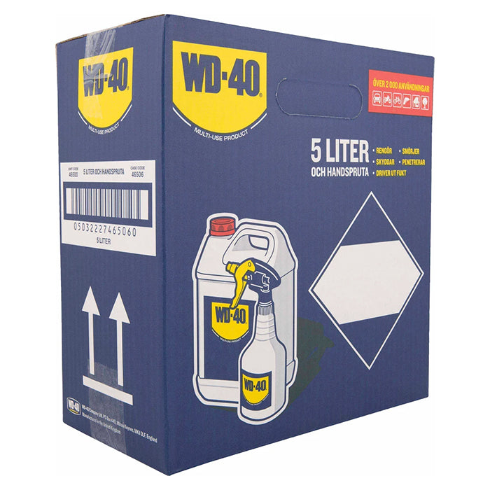 WD-40 verdi-pakke 5L inkl. pumpespray