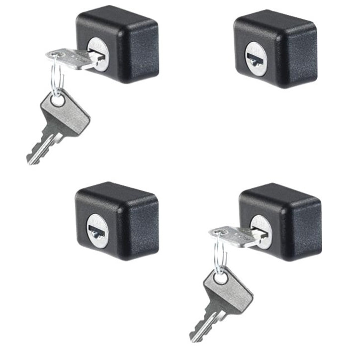Cruz, Anti-theft Caps (4 Stk) Sr+