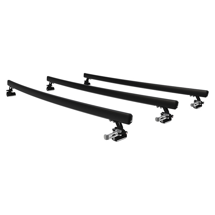 Q-Tech Comfort Bars, Vipbare 3 Stk. — Passer til Peugeot Expert III, Citröen Jumpy III, Toyota ProAce II, Opel Vivaro C, Fiat Scudo III