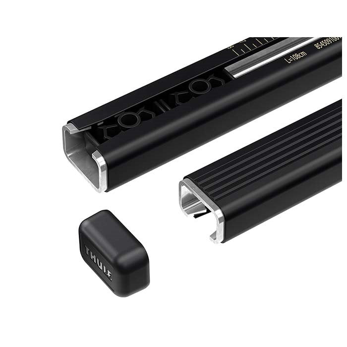 Thule, 712100 Squarebar 108 Halvt sett - 1 takbøyle