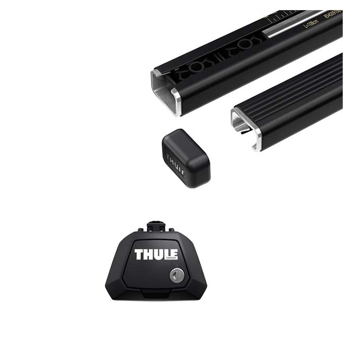 Thule SquareBar Evo takbøylesett for reling 150 cm