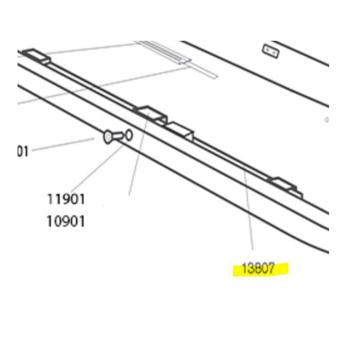 Thule, låseskinne Alpine 100