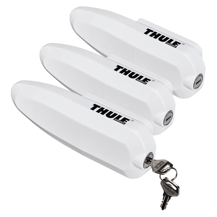 Thule, universallås hvit - 3 stk.