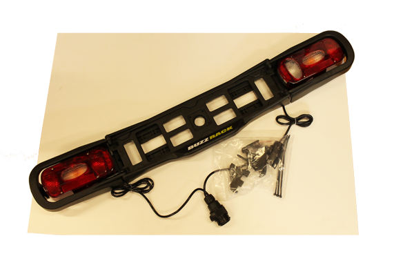 BuzzRack, lyktestang Spark gammel modell