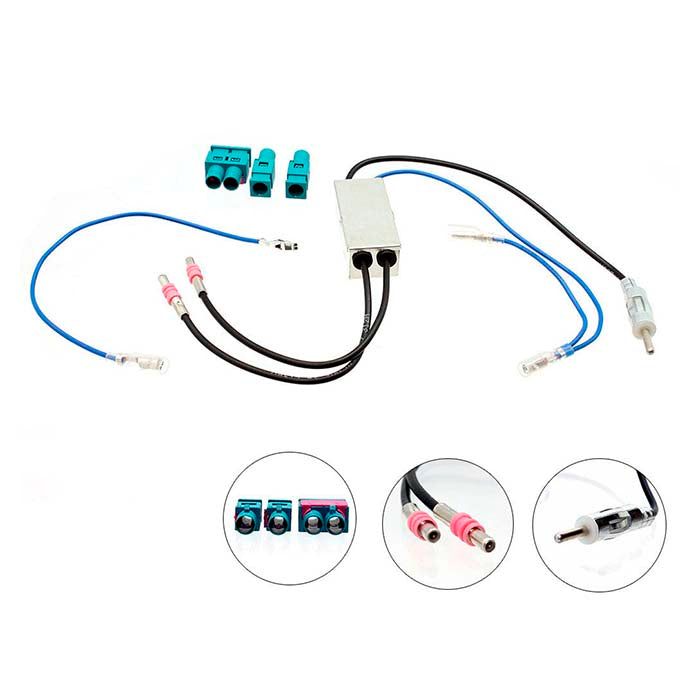 Connects2, CT27AA76 dobbel antenneadapter til VW