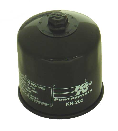 K&N, oljefilter Honda + Kawasaki