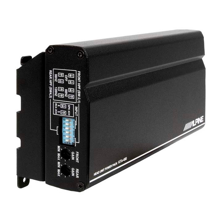 Alpine, KTA-450 tilleggseffektforsterker for iLX-W650BT, W690D