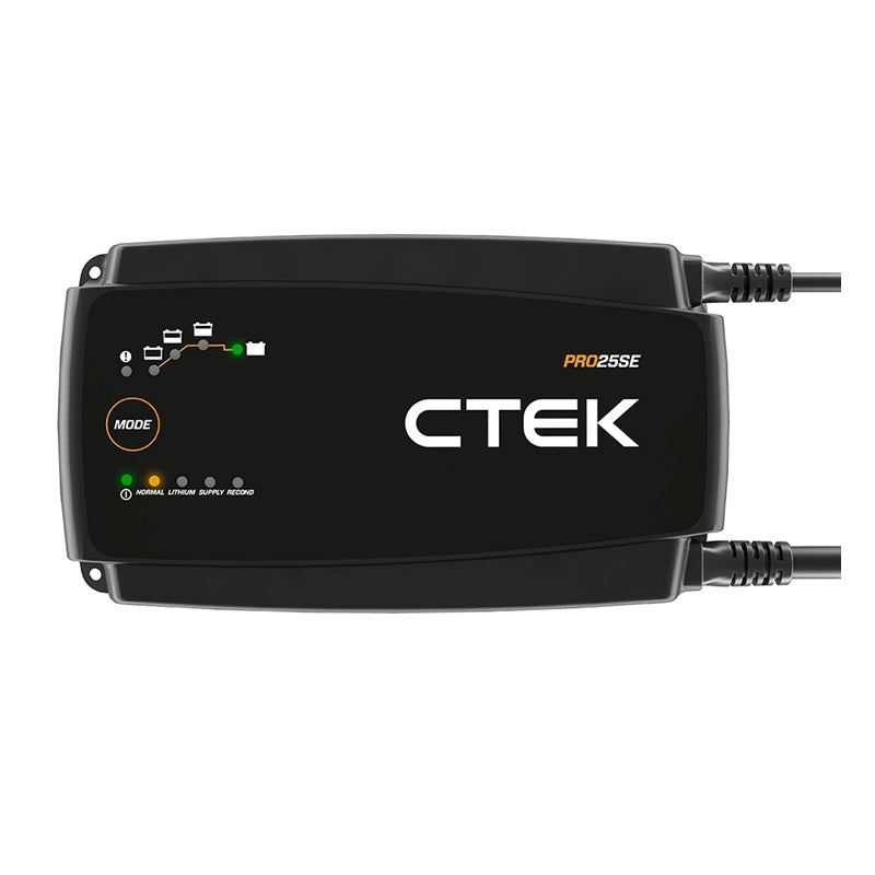 CTEK, PRO25SE-lader Multi 12 V 25 A, 6 m kabler