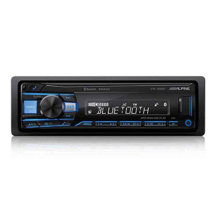 Alpine, UTE-200BT tuner/iPod Bluetooth 2 linjeutganger