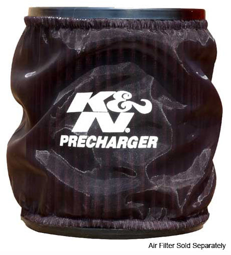 K&N, filtertrekk svart Mc